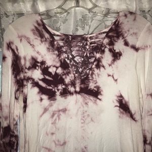 Tie Dye American Eagle Shirt